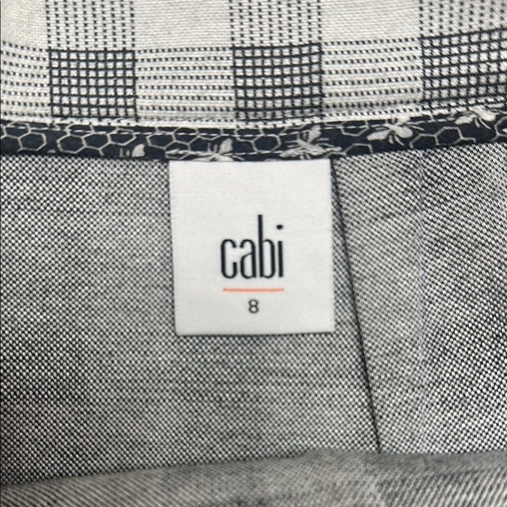 Cabi Gray Plaid Skirt - Picture 3 of 3